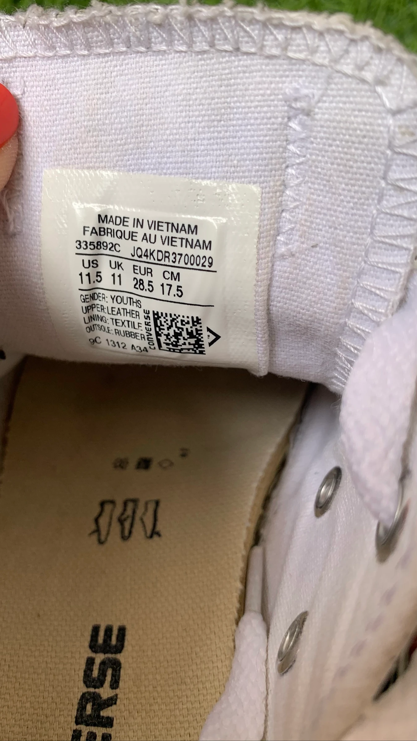 Converse Chuck Taylor All Star Low Top Brancas – photo 7